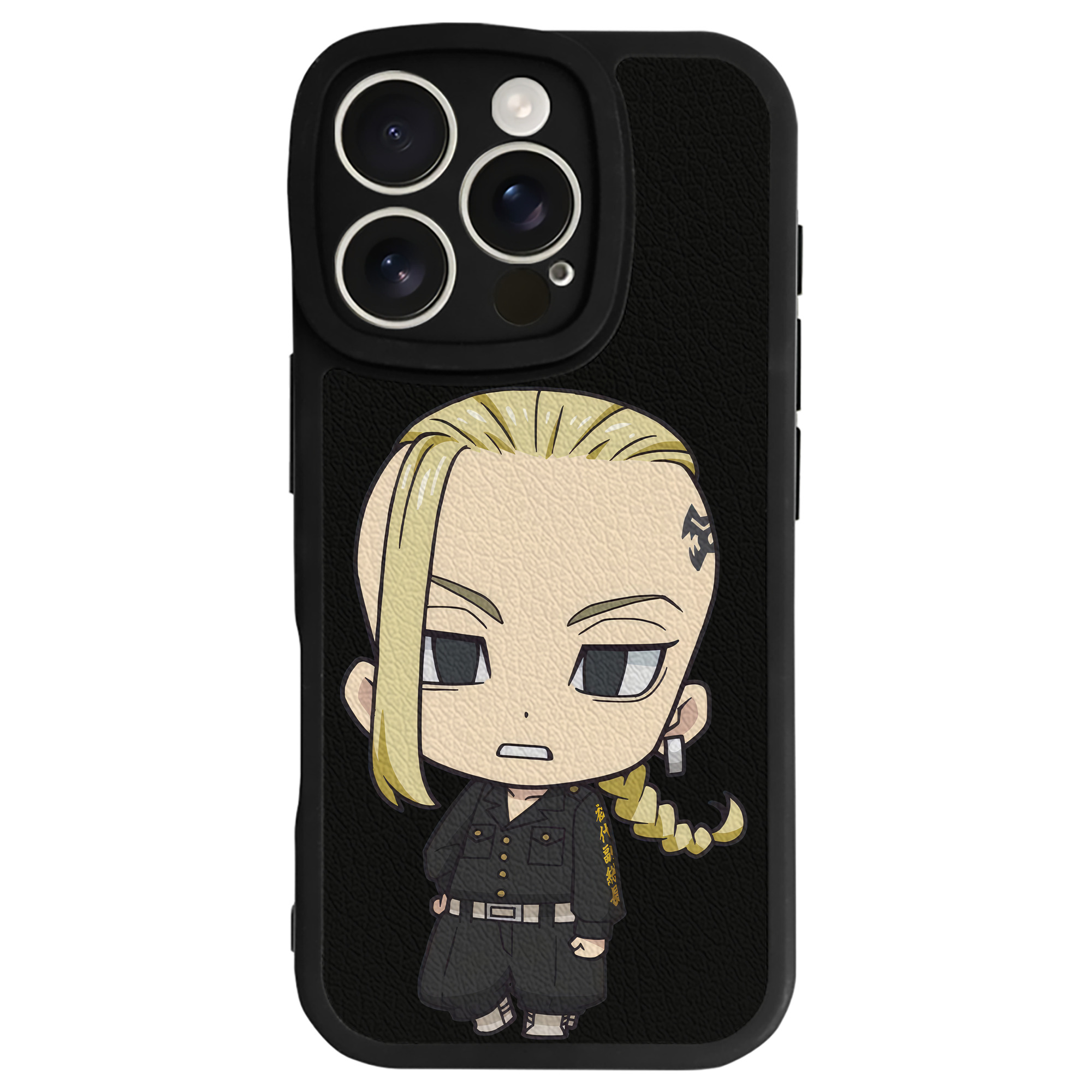 （画像用） 東京リベンジャーズ Tokyo Revengers 【iPhone 16シリーズ対応】シリコンスマホケース（レザー調） 材質：シリコン